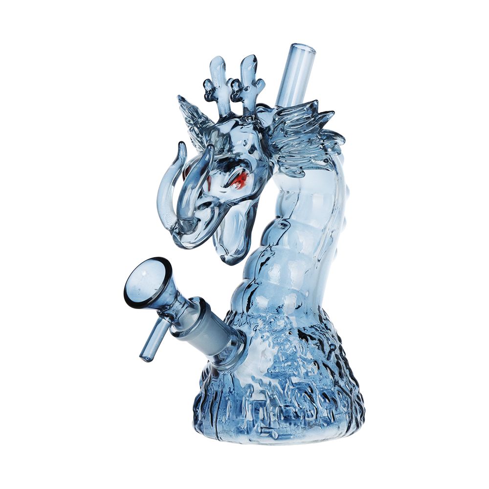 SeshGear Rising Dragon Glass Water Pipe Smoke