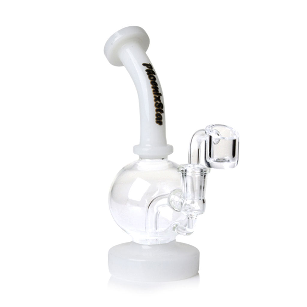 Shorty Ball Rig with Insert Perc White