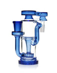 Showerhead Perc Ash Catcher Recycler in blue