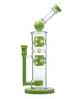 Sidecar Straight Fab Glass Bong Flower of Life Perc