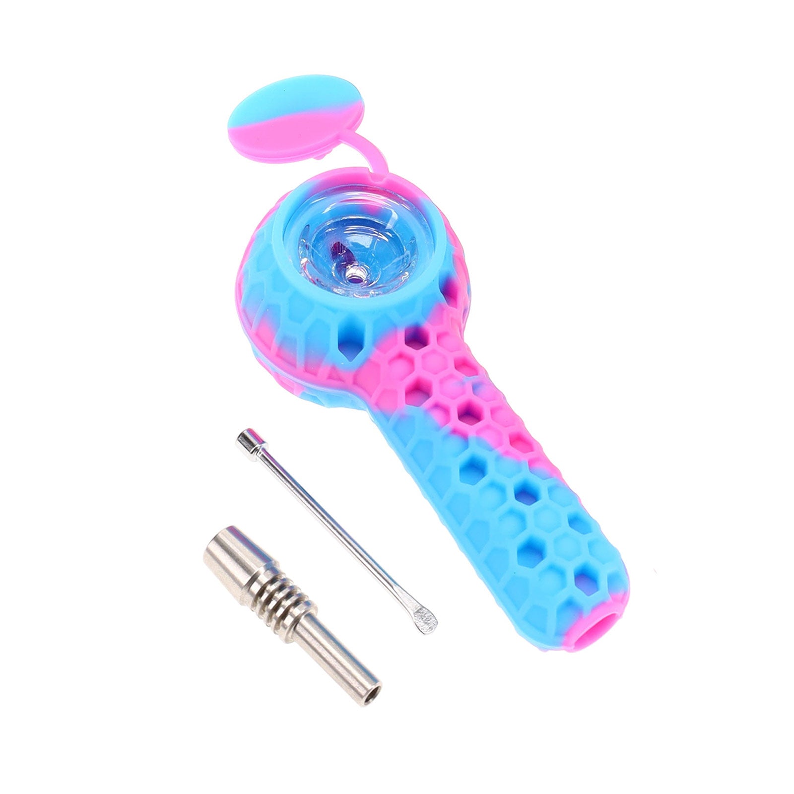 Honey Switch Silicone 2-in-1 Dab Straw & Hand Pipe