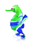 Silicone Bubbler Seahorse 6"