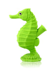Silicone Bubbler Seahorse 6"