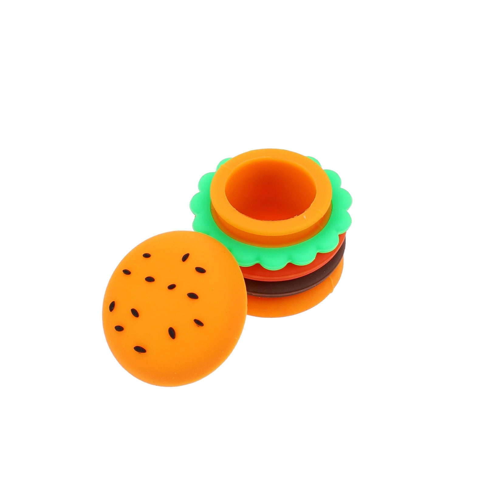 Silicone Burger Dab Jar - inhalco