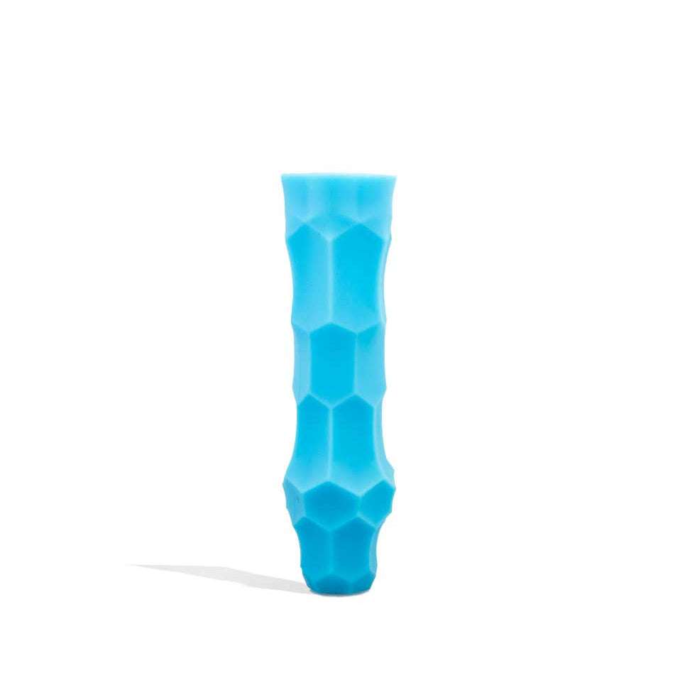 3" Silicone Chillum Keychain Pipe with Glass Bowl