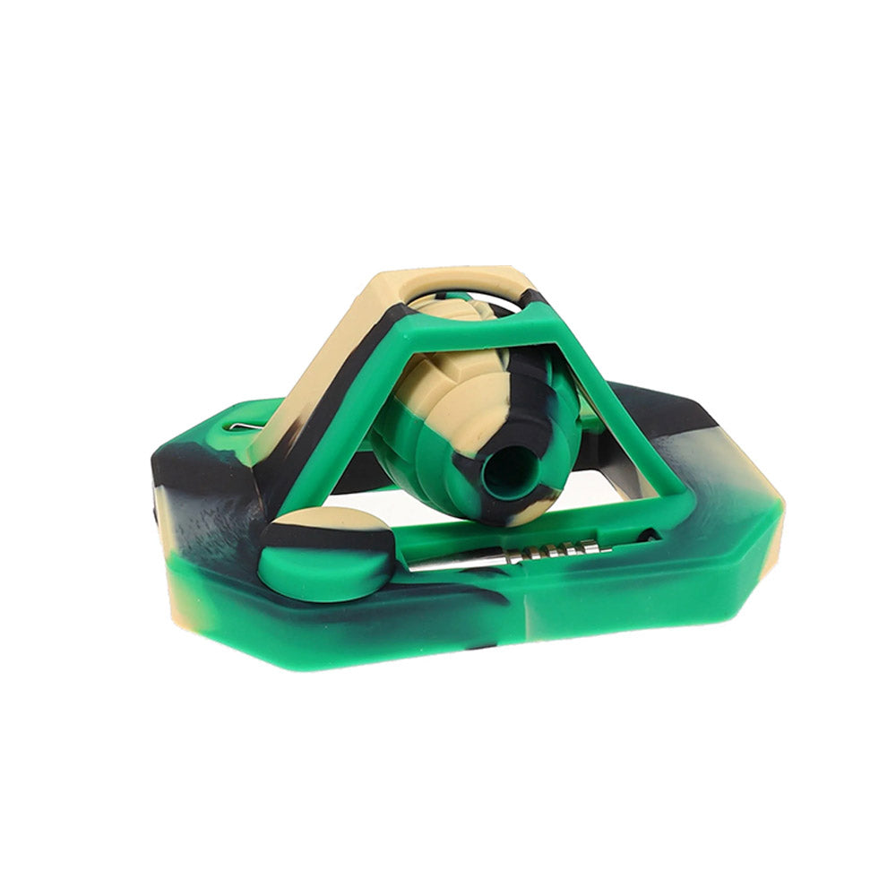 Silicone Grenade Dabber Straw Kit