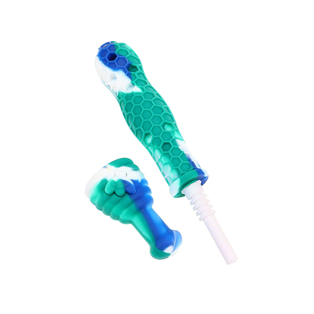 Silicone Honeycomb Dab Straw - inhalco