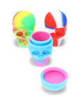 Silicone Skull Dab Jar 