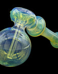 Close-up detail of Glass Hammer Bubbler with borosilicate glass texture