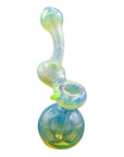 "Silver Sherlock" Fumed Sherlock Pipe Bubbler - inhalco