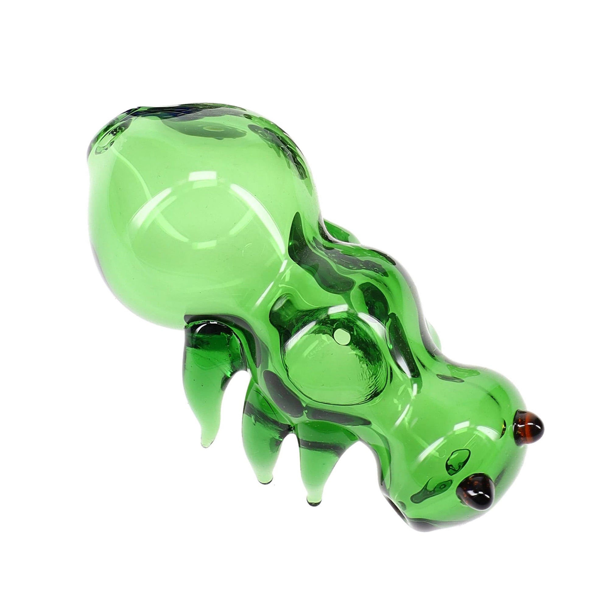 Skitter Colored Glass Bug Hand Pipe - inhalco