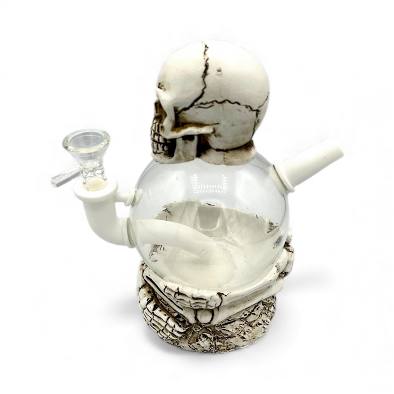 Skull Globe Head Bong