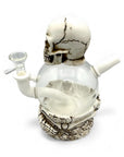 Skull Globe Head Bong