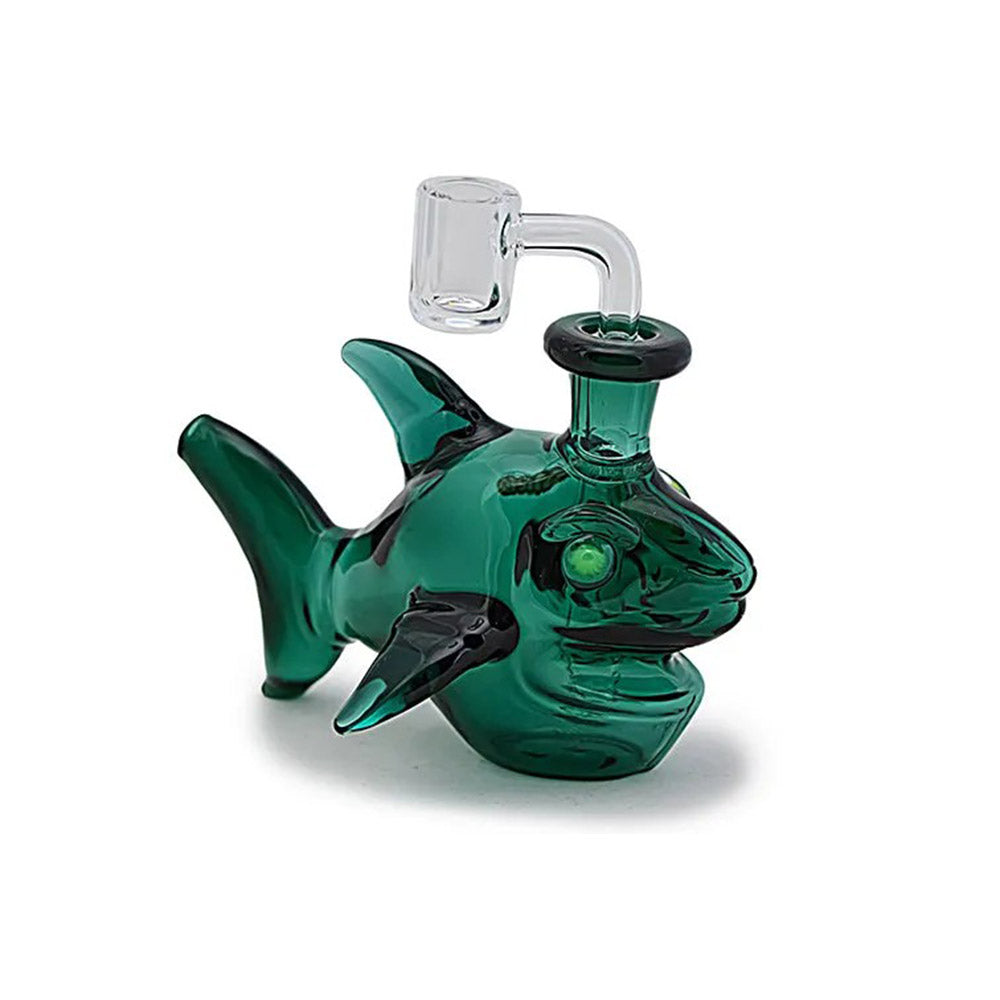 Side view of Small Shark Dab Rig  