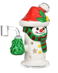 Snowman glass dab rig