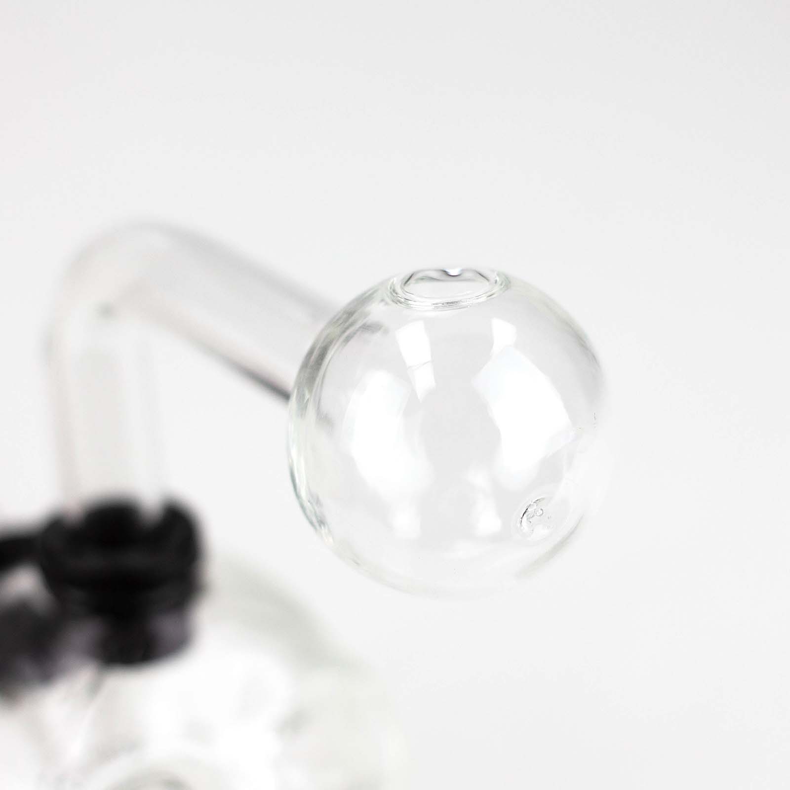 Soft Glass Skull Oil Bong