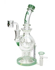 9.5" SOUL 2-in-1 Double Glass Sphere Recycler