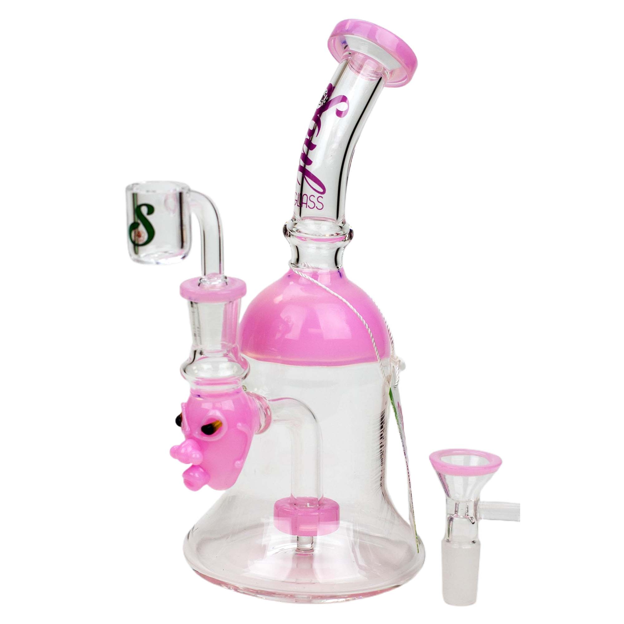 8.5&quot; SOUL Glass 2-in-1 Showhead Diffuser Bong