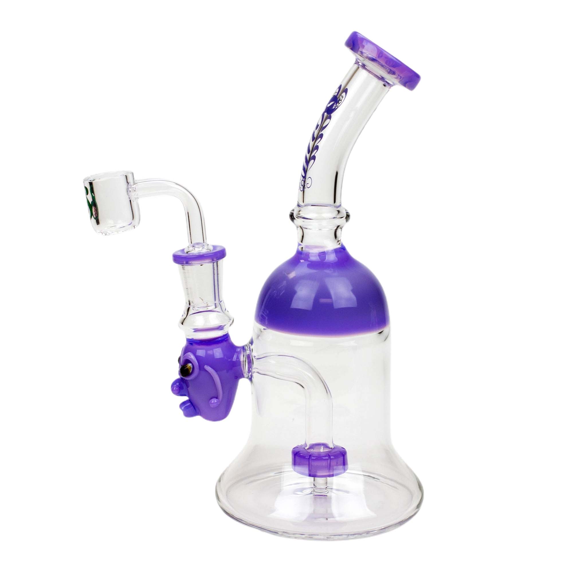 8.5&quot; SOUL Glass 2-in-1 Showhead Diffuser Bong