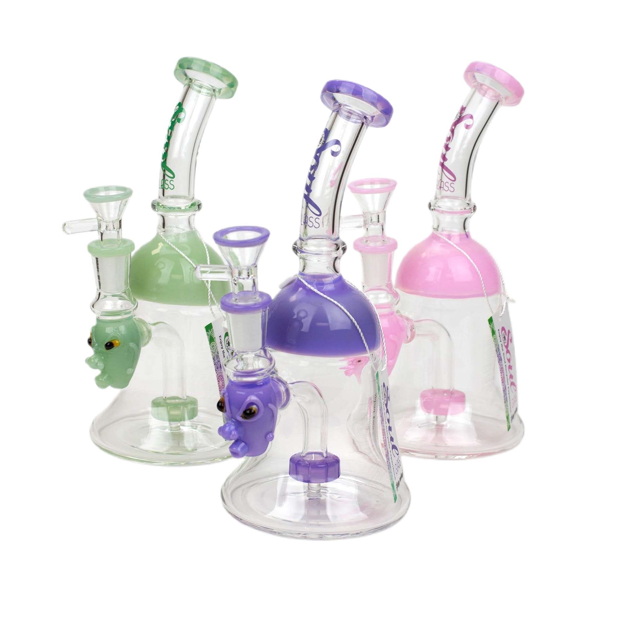 8.5&quot; SOUL Glass 2-in-1 Showhead Diffuser Bong