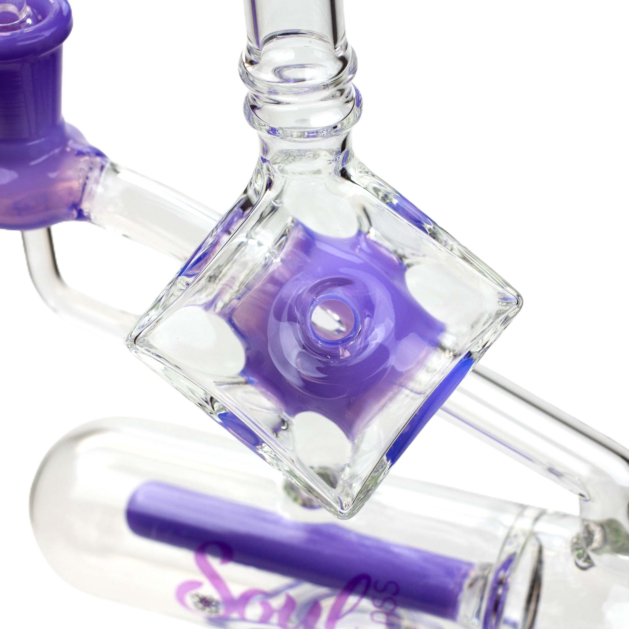 9&quot; SOUL Glass 2-in-1 Water Bong