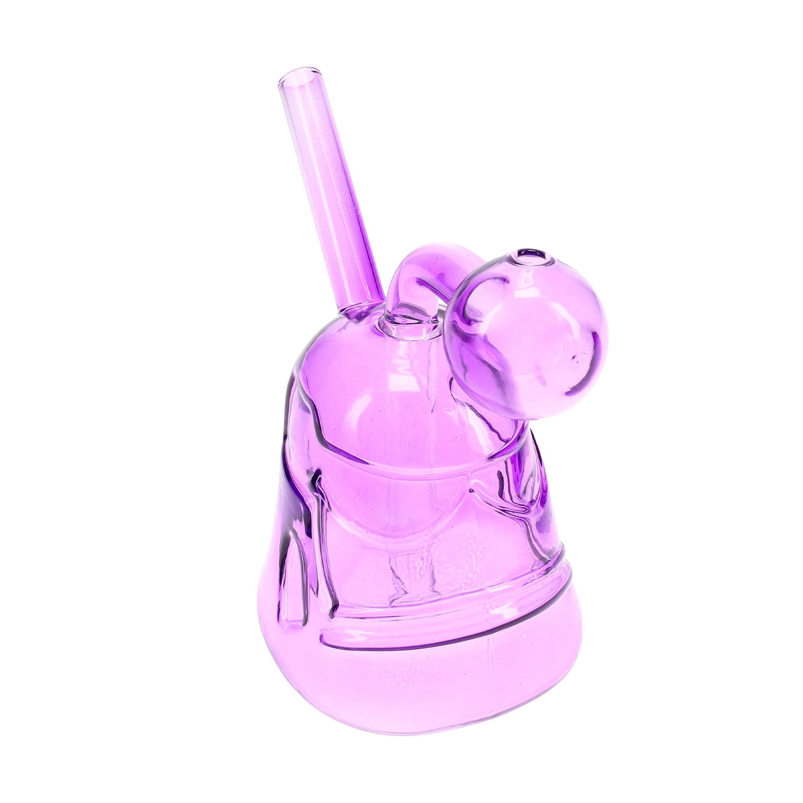 Space Cadet Glass Trooper Oil Burner Water Bubbler in purple