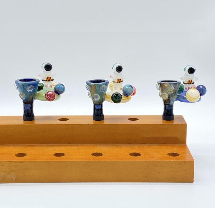 14mm Spaceman Glass Bong Bowls 