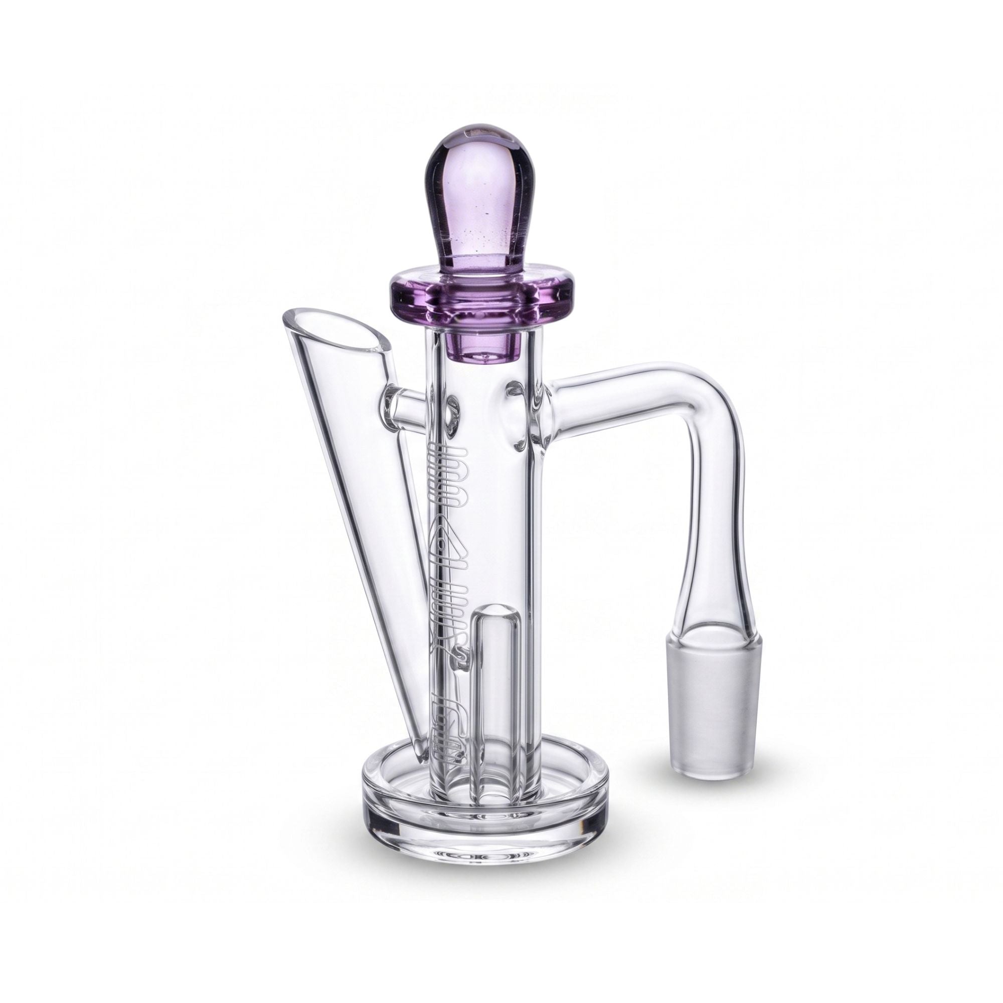 Space King XXL Terp Slide (White Purple)