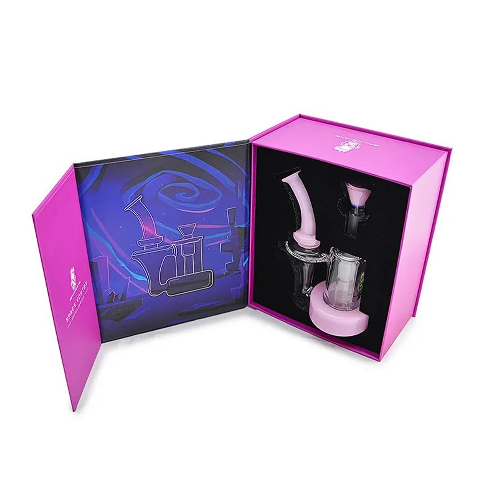 Space Vortex Recycler Bong Pink Packaging