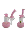 Space Vortex Recycler Bong in pink color