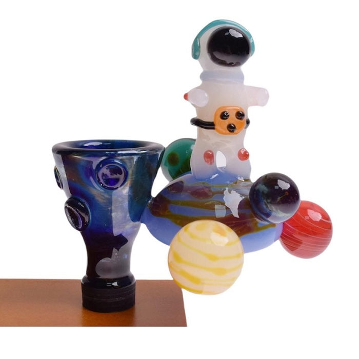 Spaceman Glass Bong Bowl