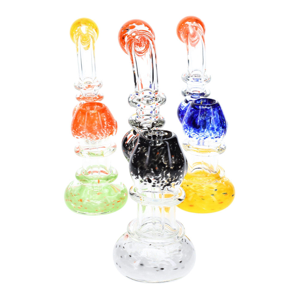 Speckle Stack Multicolor Frit Sherlock Bubbler