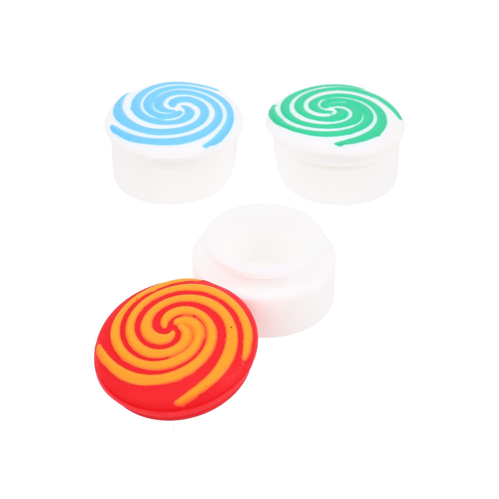 Spiral Silicone Jar – 1.25″