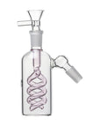 Spiral Perc Ash Catcher in pink