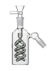 Spiral Perc Ash Catcher in smoke color