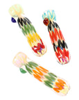 Squiggle Stick Color-Changing Glass Chillum