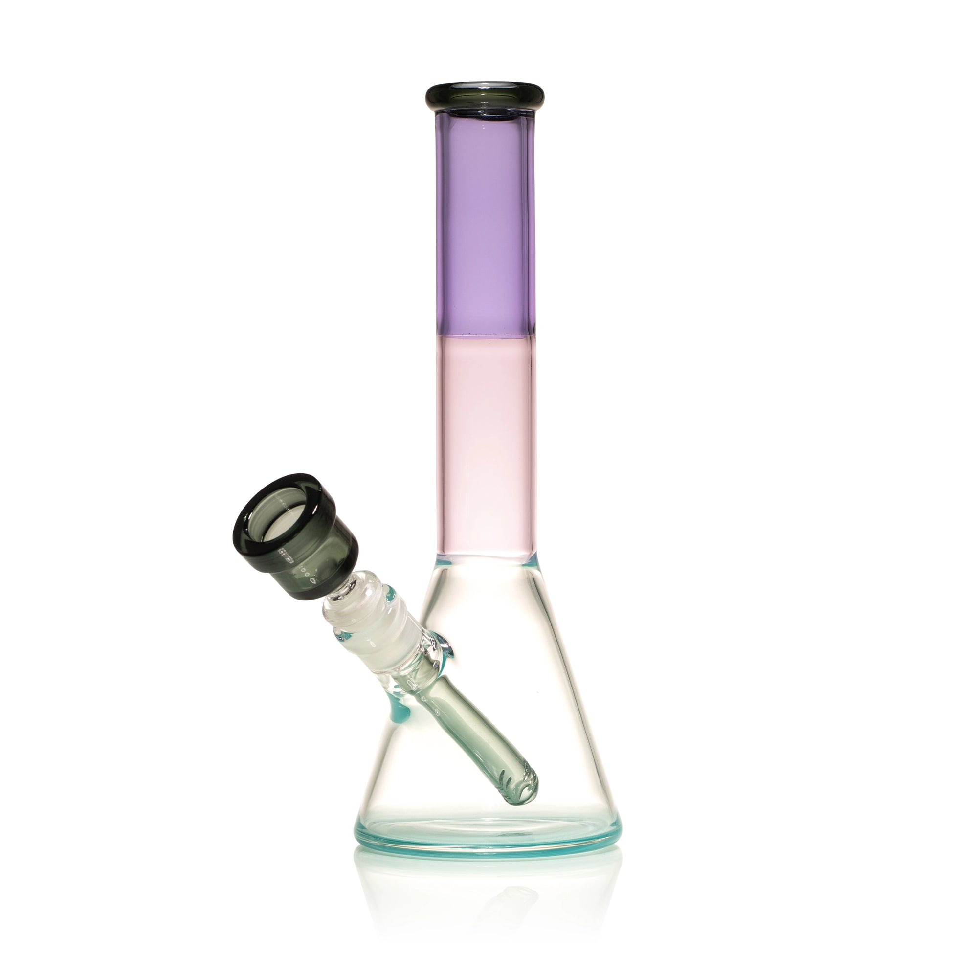 Stack 4 Color-Stacked Beaker Bong 10"