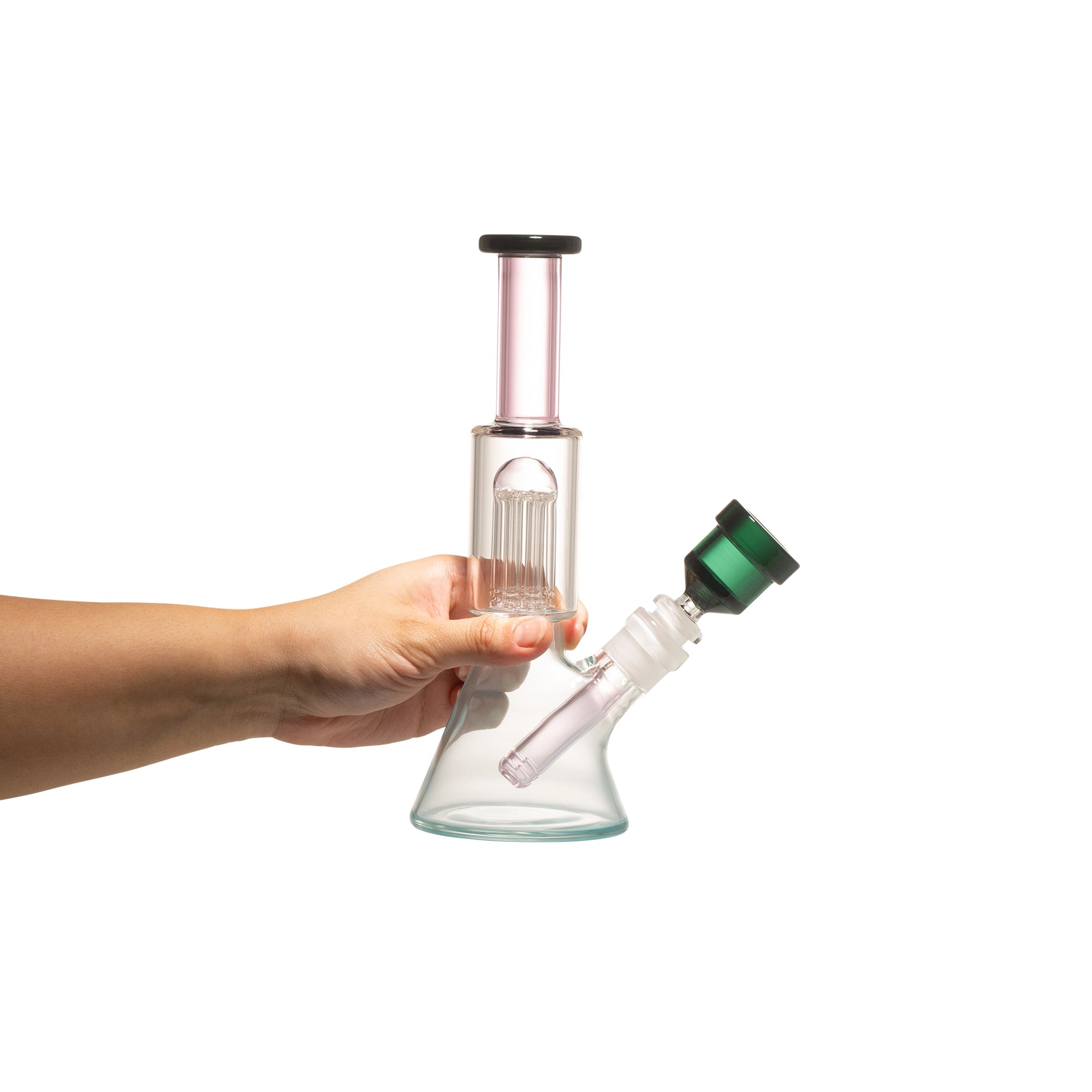 Stack Perc Mini 9" Beaker Bong - INHALCO