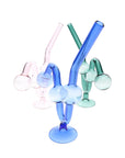 Stand-Up Colored Glass Water Dog Oil Burner