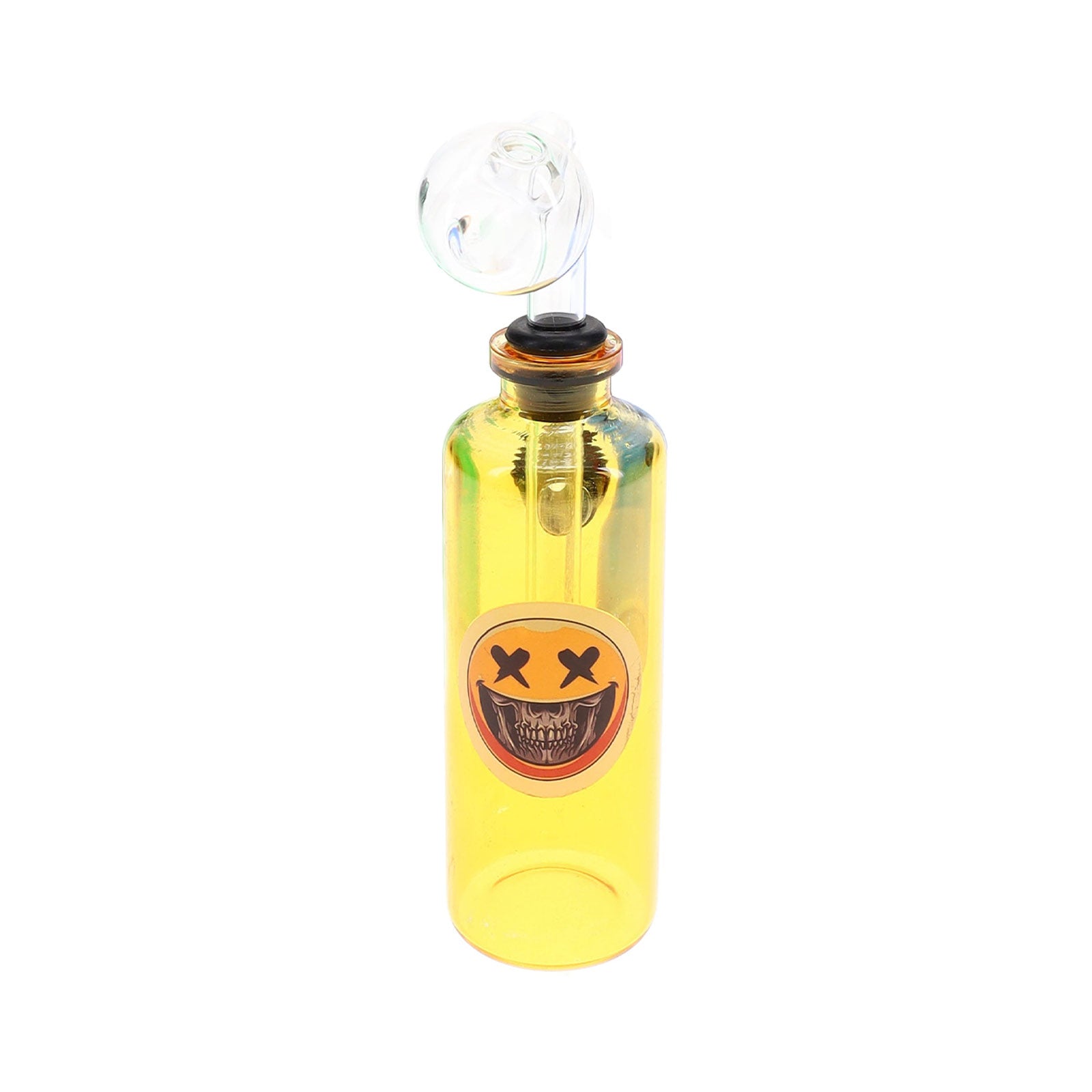 Sticker Pop Colored Glass Bottle Oil Burner Rig
