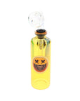 Sticker Pop Colored Glass Bottle Oil Burner Rig