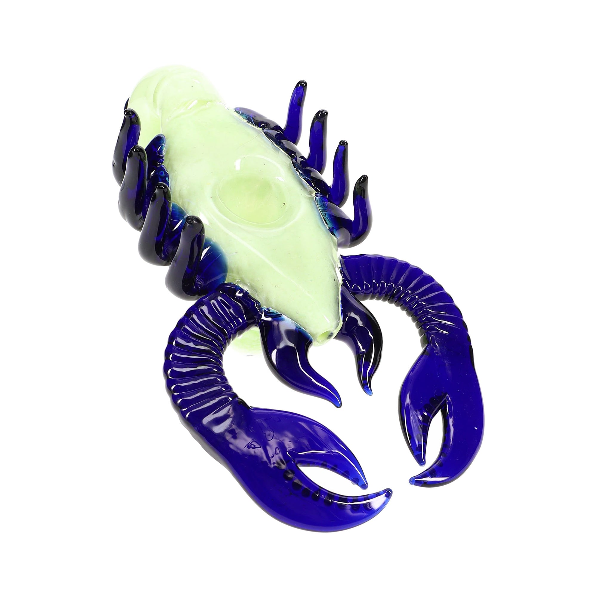 Stinger Colorful Frit Glass Scorpion Hand Pipe