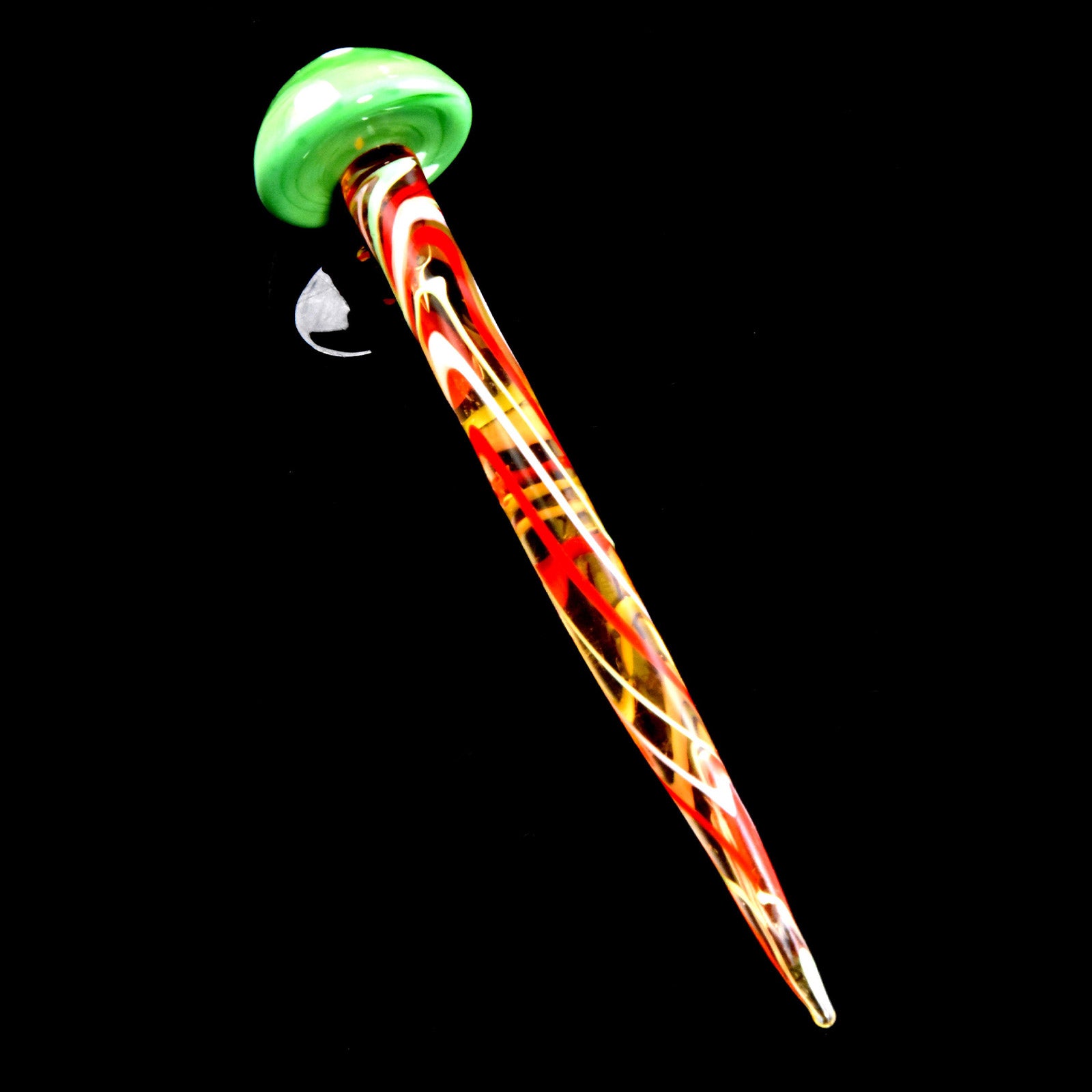 Striped Mushroom Glass Dabber