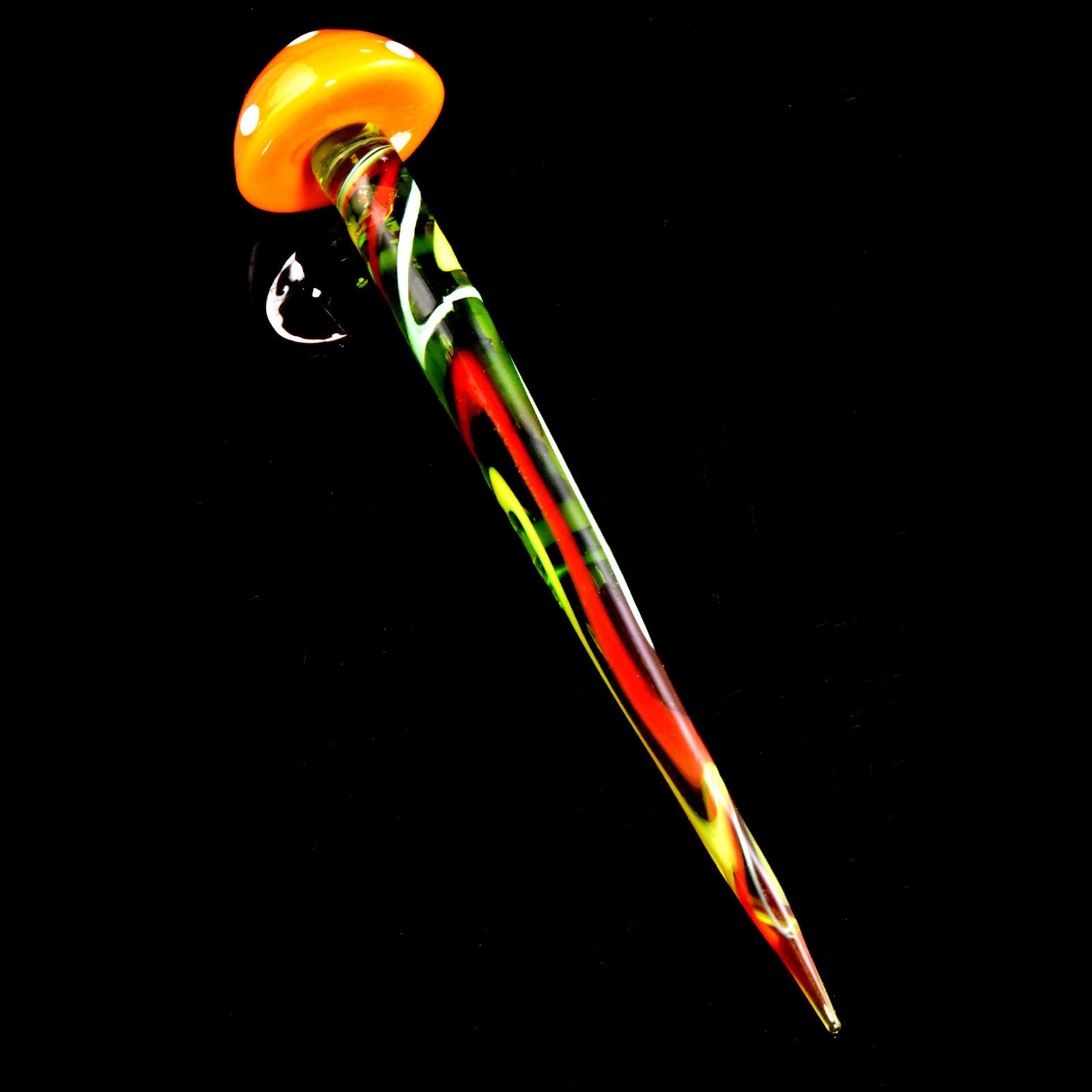 Striped Mushroom Dabber for wax