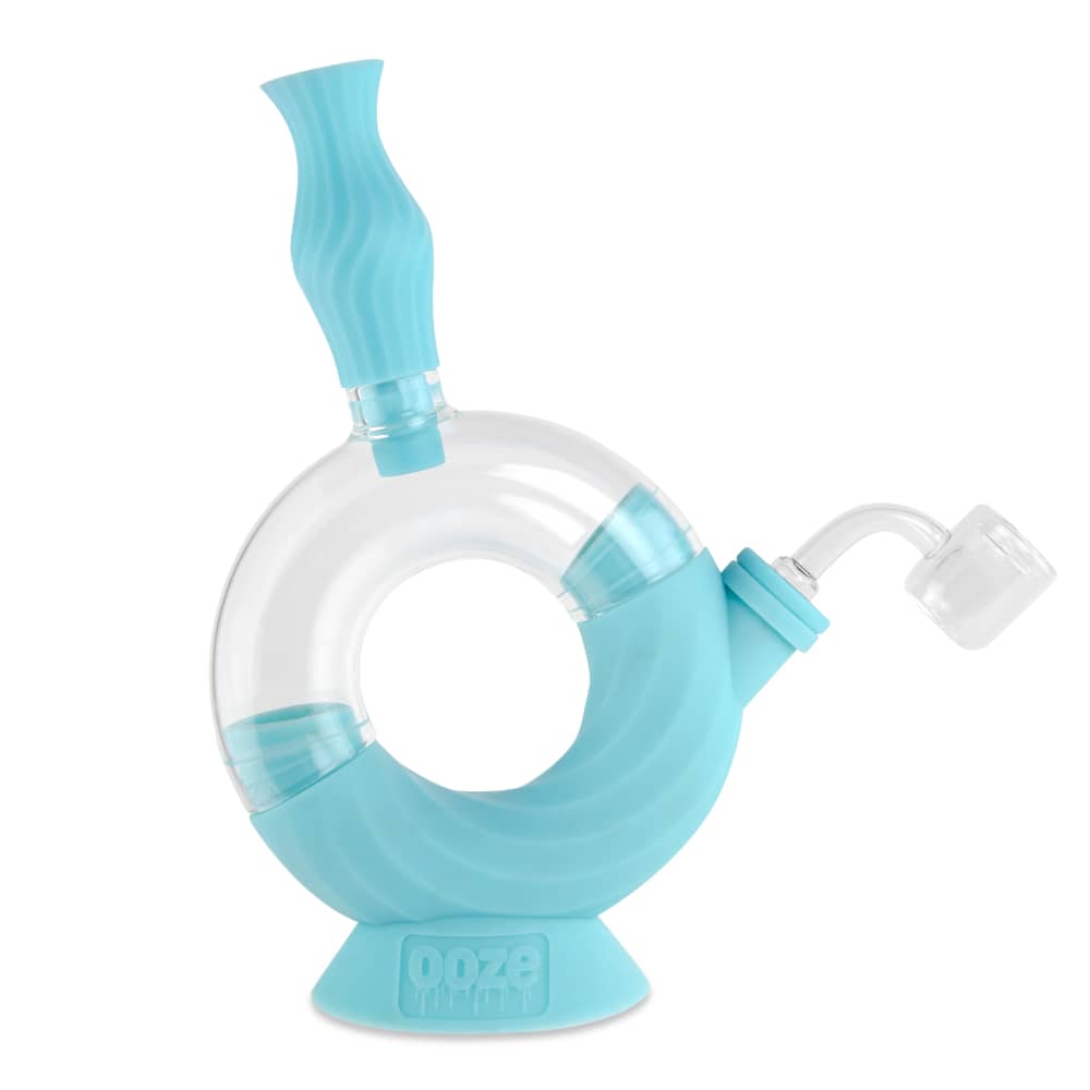 Ooze Ozone Silicone Water Pipe and Dab Straw