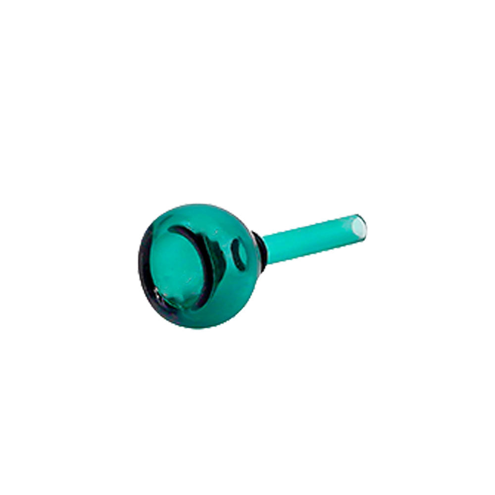 Teal Bubble Bowl Side