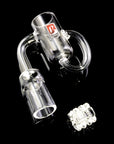 Terpcycler Recycling Banger clear glass, female joint