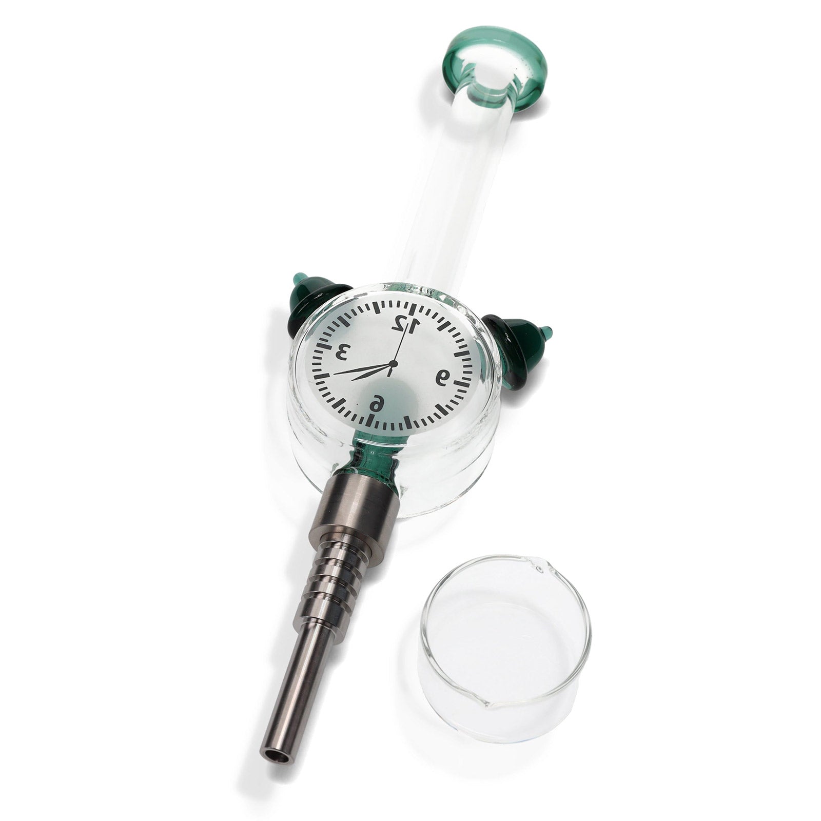 Time Keeper Clock Nectar Collector Kit for Dabs Teal