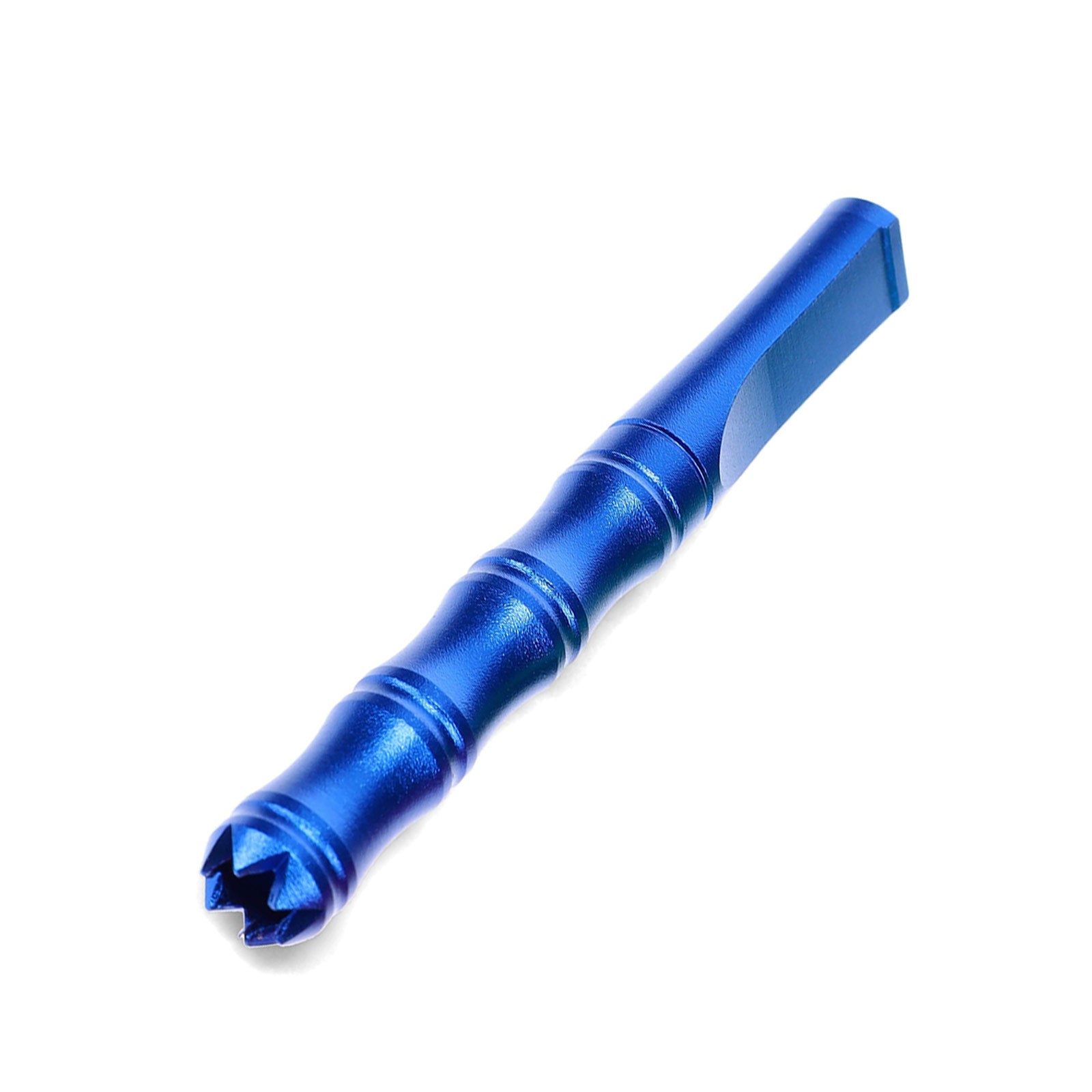 Blue Tooth Grip Metal One-Hitter Bat - inhalco