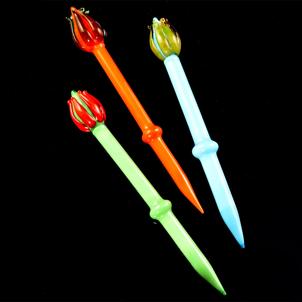 6-Inch Torch-Flame Glass Dab Tool